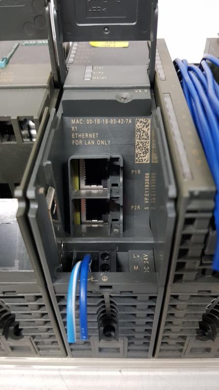 SPS Speicherprogramierbare Steuerung mit I/O Modulen und Ethernet (LAN) Anschluss