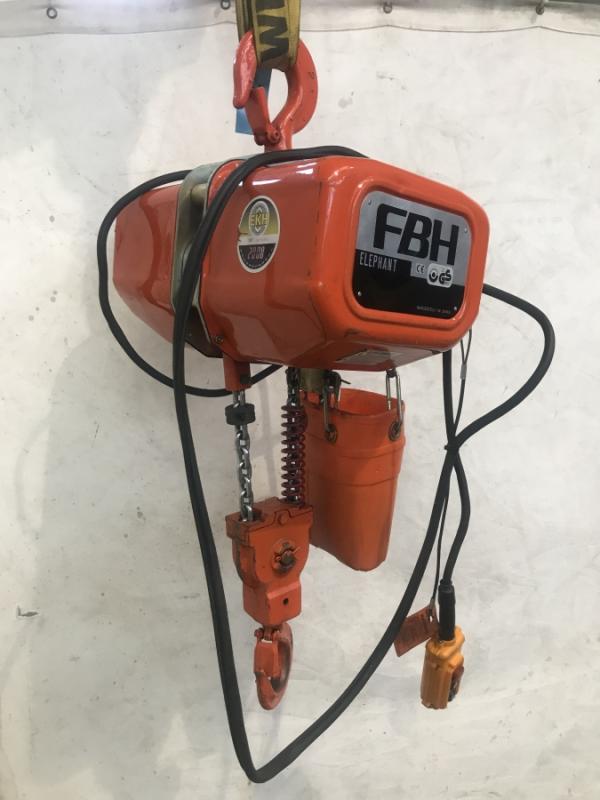 E-Kettenzug, Elektro Hubwerk, Kran 2000 kg