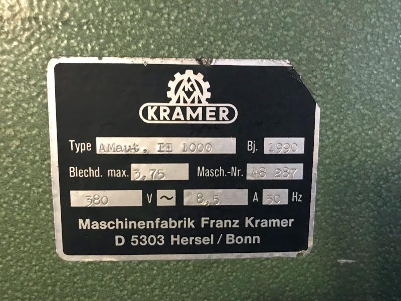Schwenkbiegemaschine Schwenkbiegemaschine
