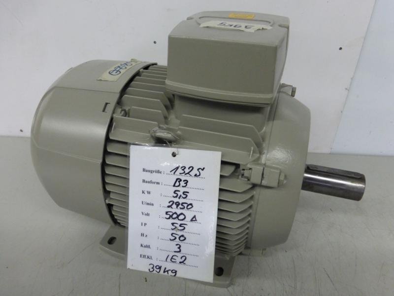 Elektromotor, E-Motor, Drehstrommotor, Kraftstrommotor