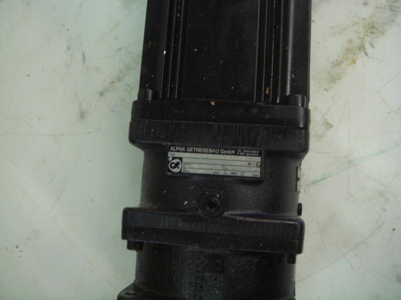 Permanentmagnet Drehstromservomotor mit ALPHA Planetengetriebe