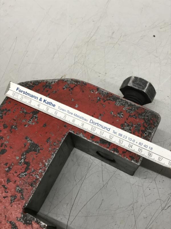 Schraubklemme, Trägerklemme, Spannpratze, C-Klemme