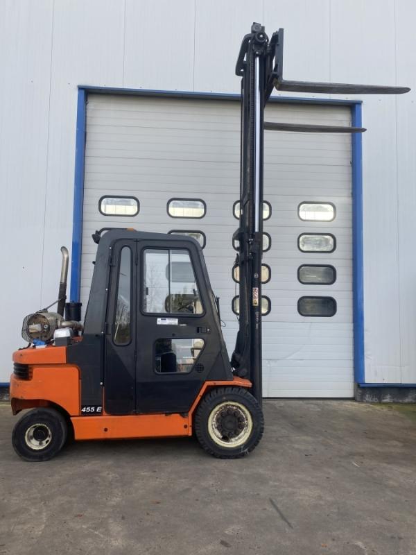 Diesel - Gabelstapler, Traglast 4500 kg, mit Hydrostatischem Antrieb wie Linde