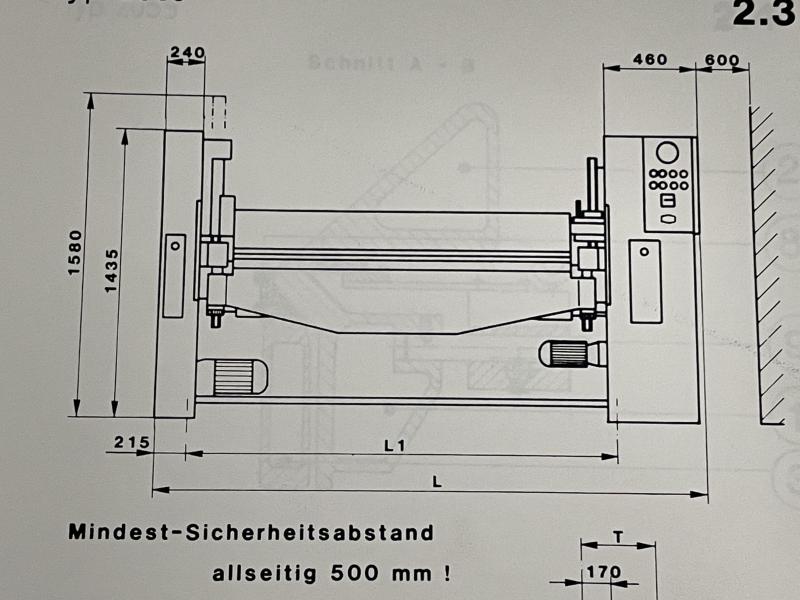 Betriebsanleitung für Schwenkbiegemaschine