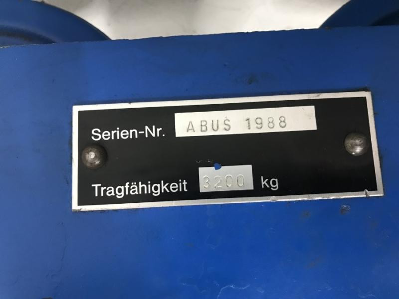 Laufwagen für Kettenzug, Kran