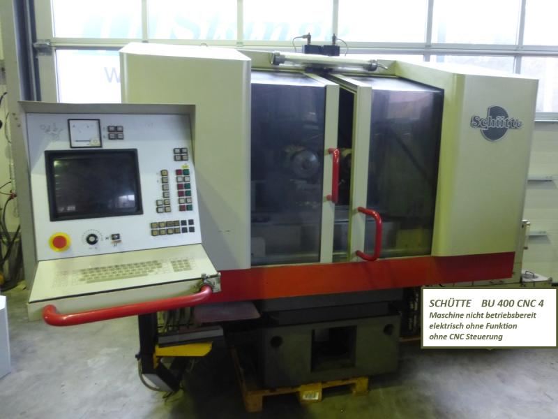 CNC Univ. Werkzeugschleifmaschine - Defekt - ohne Steuerung, mit Betriebsanleitung