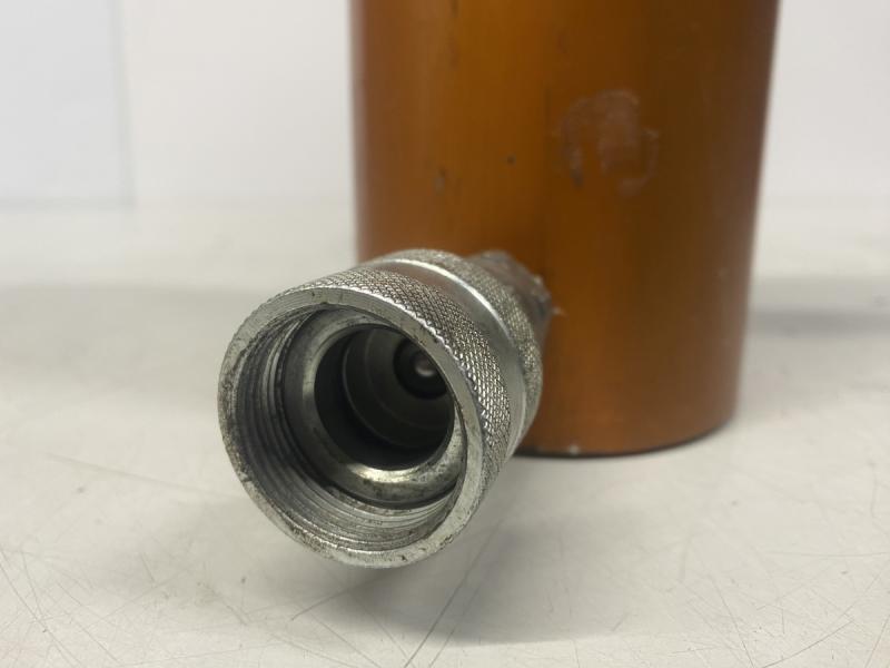 Einfachwirkender Hydraulikzylinder mit Federrückzug, Hydraulikstempel, Lukaszylinder, Maschinenheber Hohlkolbenzylinder Einfachwirkender Hydraulikzylinder mit Federrückzug, Hydraulikstempel, Lukaszylinder, Maschinenheber Hohlkolbenzylinder
