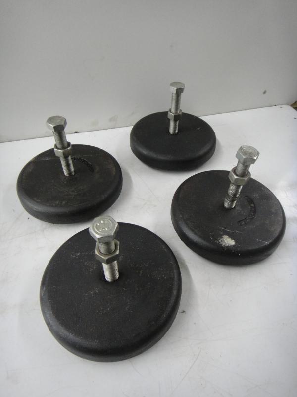 4 Stück Maschinenfüße, Schwingelemente