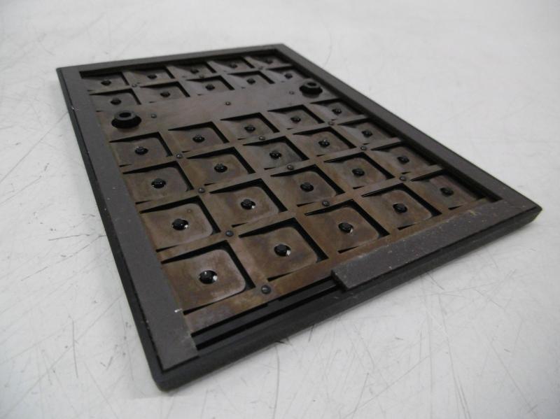 Tastaturaufsatz, Aufstecktastatur, Tastenfeld, Bedienfeld, Bedienpult, Maschinensteuertafel