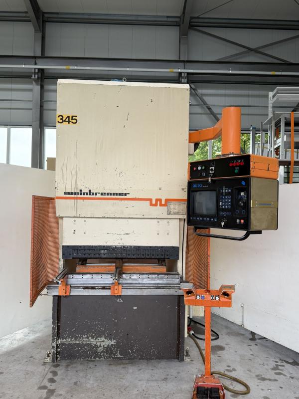 CNC Abkantpresse (DEFEKT) 80 ton., Tischbreite 1300 mm, Hydraulikpresse