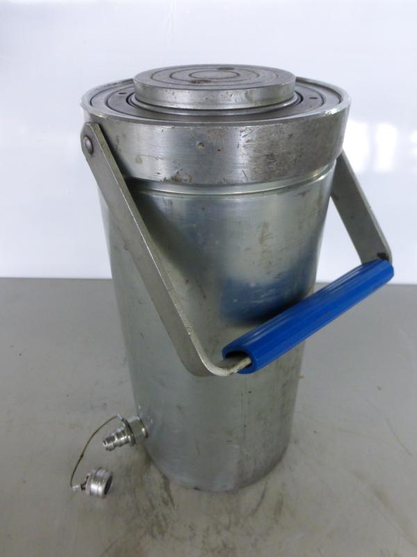 Einfachwirkender Hydraulikzylinder mit Federrückzug, Hydraulikstempel, Lukaszylinder, Maschinenheber