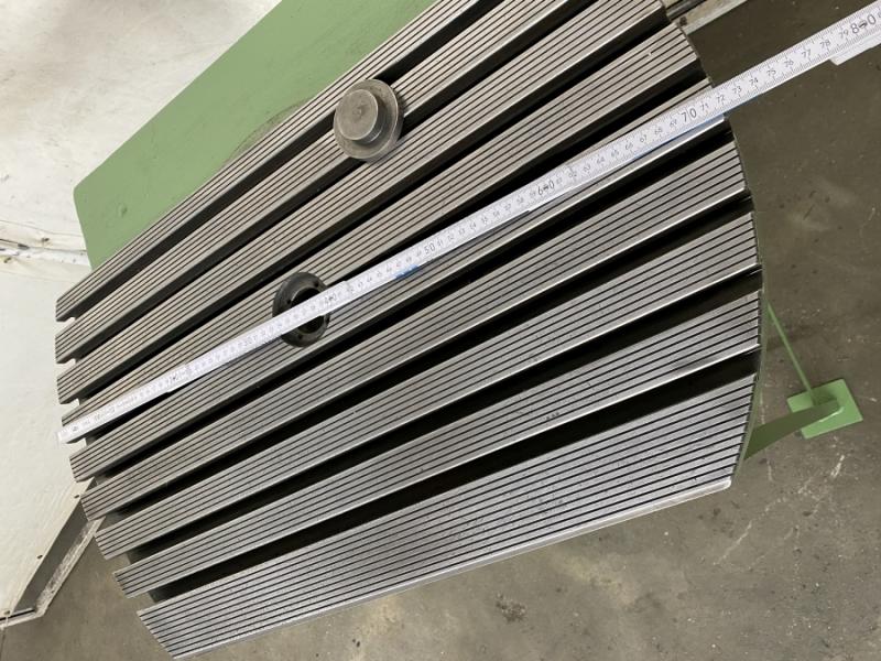 Aufspanntisch mit T-Nuten, Aufspannplatte, Maschinentisch, Tischplatte von einer MAHO MH 600