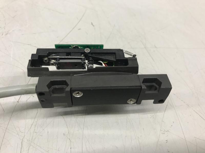 Abtasteinheit, Abtastkopf für Glasmaßstab Heidenhain LS 403, inkrementales Längenmesssystem, Linear Scale Abtasteinheit, Abtastkopf für Glasmaßstab Heidenhain LS 403, inkrementales Längenmesssystem, Linear Scale