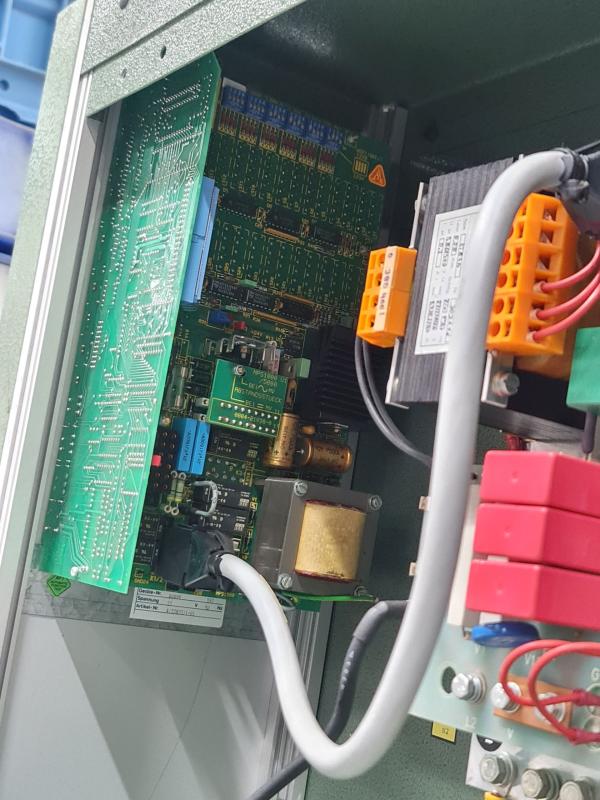 Schweißsteuerung mit Thyristor- Leistungsteil für Punktschweißmaschinen DALEX, ARO, OERLIKON etc.