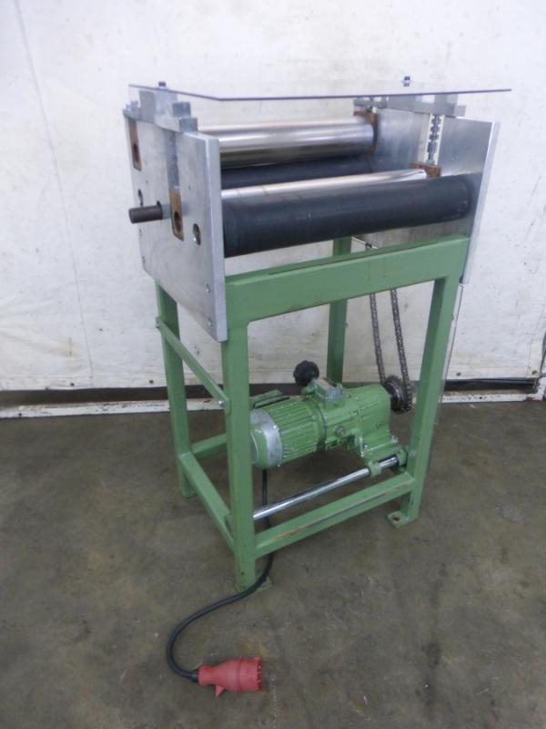 Richtmaschine, Band-Richtgerät mit Getriebemotor , Richtapparat für Pappe, Bandstraffer