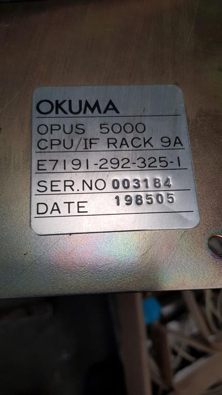 CNC Steuerung, Numeric Control,  CPU Rack aus OKUMA LB 10