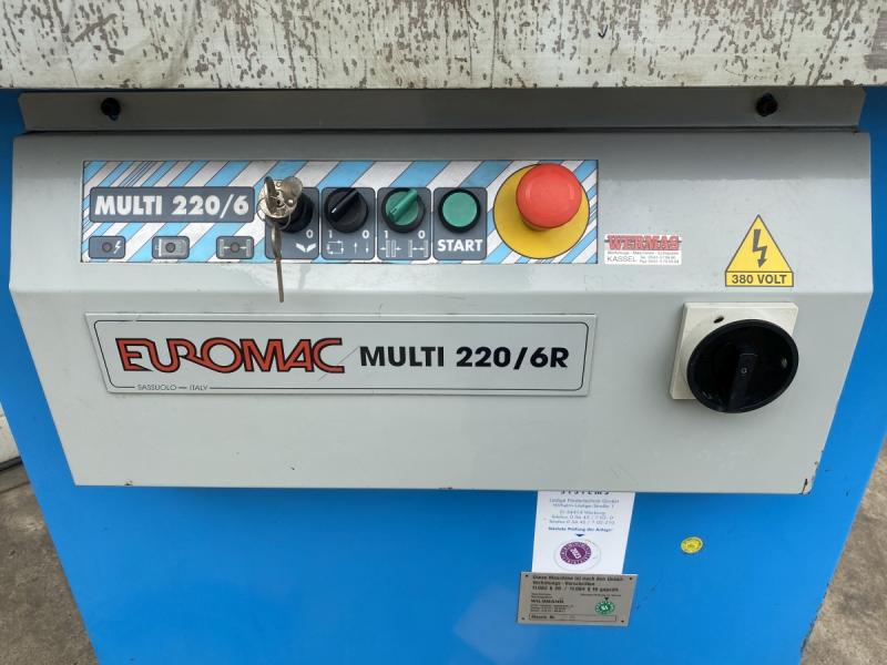 2 Stationen Ausklinkmaschine mit Winkelverstellung + Abkantmaschine, Gesenkbiegepresse