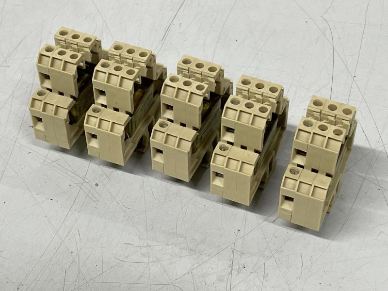 5 Stück Reihenklemme mit RC Kodensator, Durchgangsklemme, Klemmstein mit RC Glied