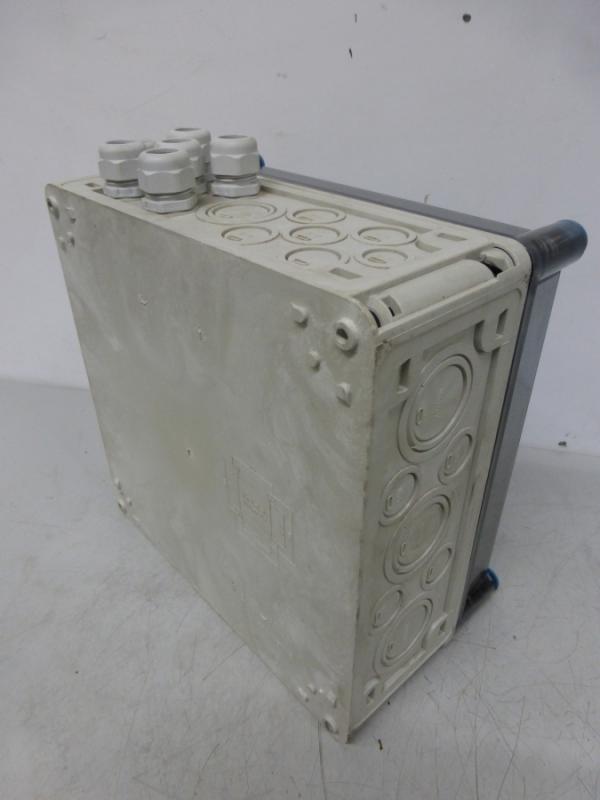 Verteilerkasten mit Klarsichtabdeckung, Leergehäuse Schaltkasten, Klemmkasten, Sicherungskasten, Schaltschrank