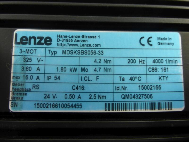 Servomotor, Permanentmagnet Drehstromservomotor