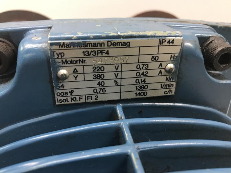 Elektrolaufwagen, Elektrofahrwerk für Kettenzug, Kran Laufkatze, Fahrwerk, Rollfahrwerk