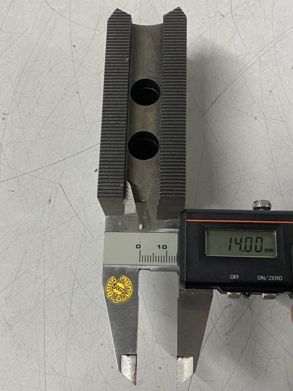 4 Satz Aufsatzbacken, Futterbacken für 3-Backen Kraftspann-Drehfutter