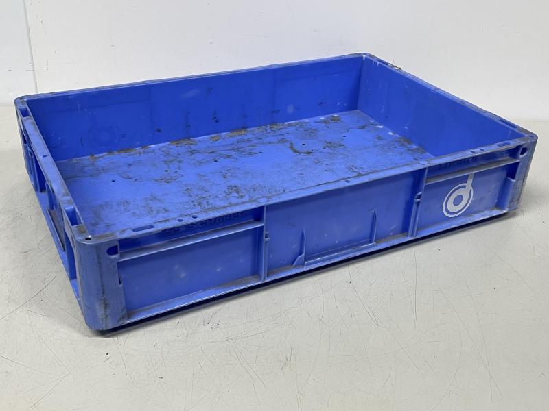 Gebrauchte Kunststoff Lagerkästen, Lagerbehälter, Sichtlagerkästen mit Stapelsockel, Stapelboden