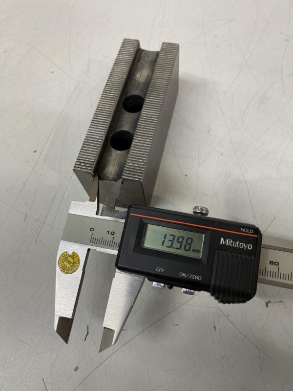 4 Satz Aufsatzbacken, Futterbacken für 3-Backen Kraftspann-Drehfutter