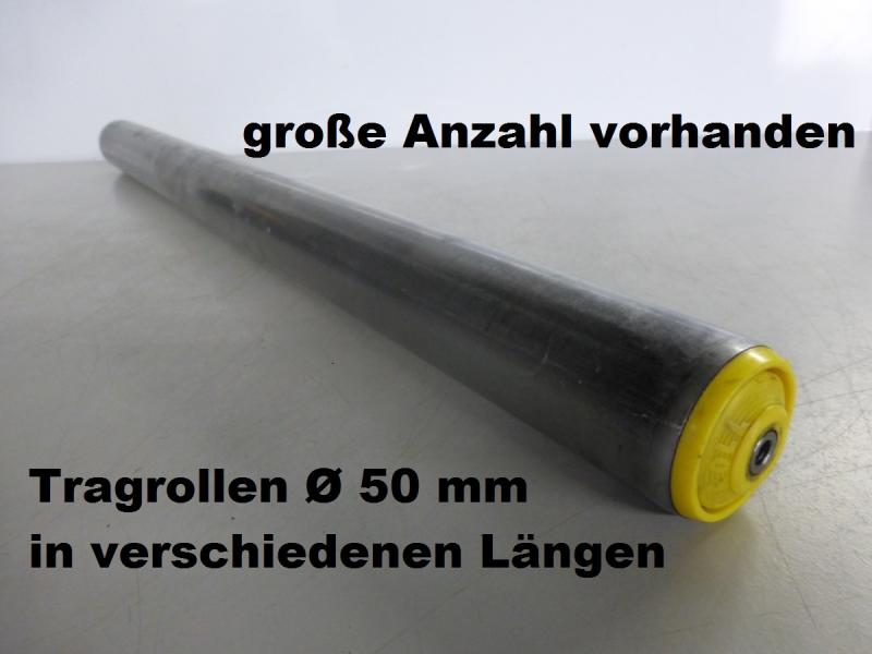 Tragrolle, Normrolle Stahl verzinkt Ø 50 x 700 mm