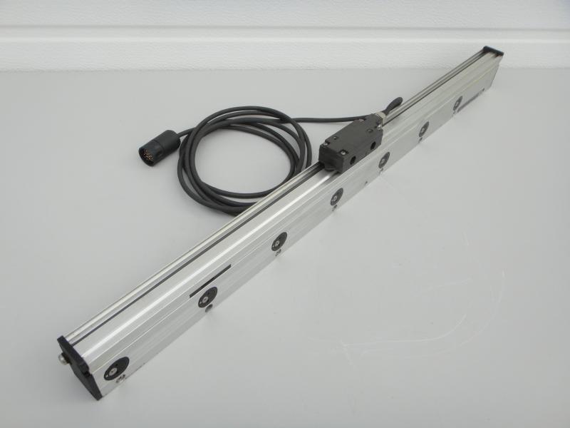 Glasmaßstab, inkrementales Längenmesssystem, Linear Scale, Maßstab mit Glaslineal für Positionsanzeige