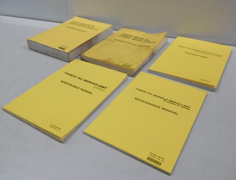 Handbuch- Satz, Betriebsanleitung, Bedienungsanleitung, Maintenance Manual,  Operators Manual Fanuc Series O/OO für Drehmaschine, Drehbank, Lathe