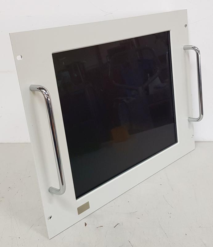 17" TFT Display mit stabiler Frontscheibe, Industrie-Monitor für 19 Zoll Server Rack
