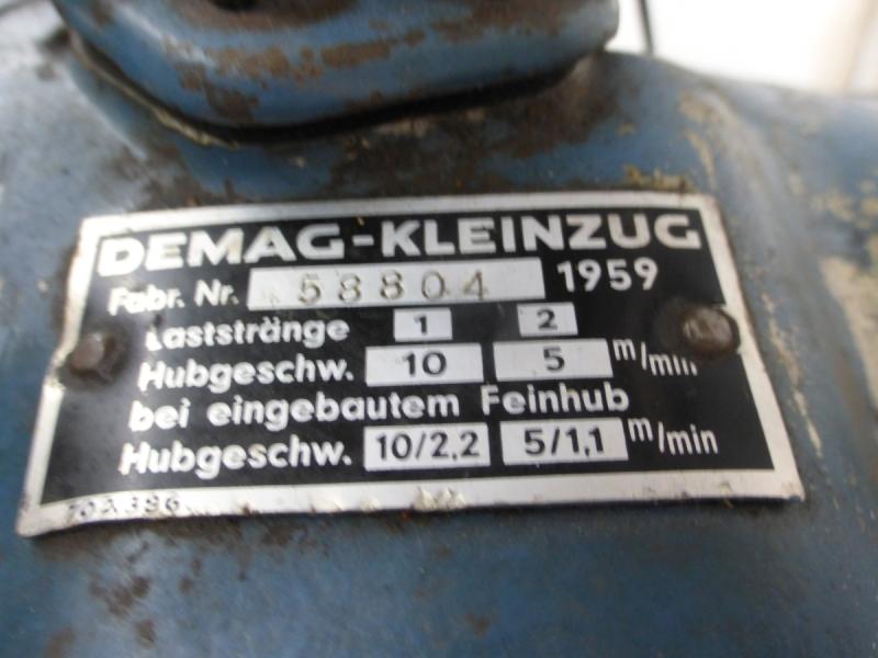 E-Kettenzug, Elektro Hubwerk, Kran