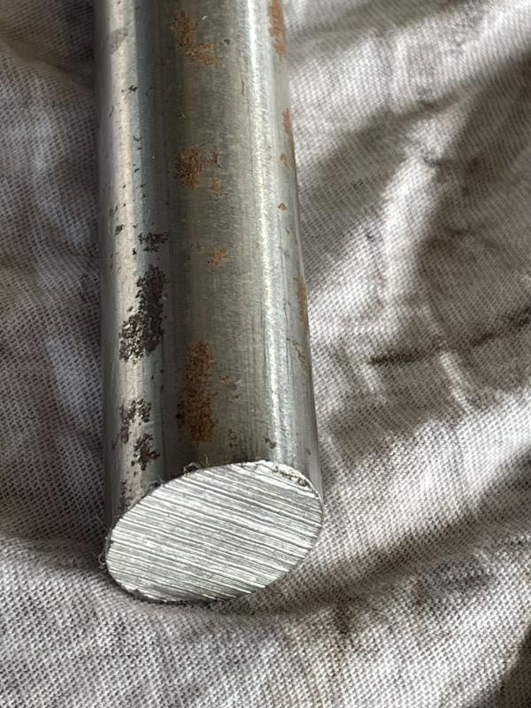 4 Stück Rundstahl Ø 18 x 500 mm, Silberstahl 1.2210, Werkzeugstahl  Rundmaterial