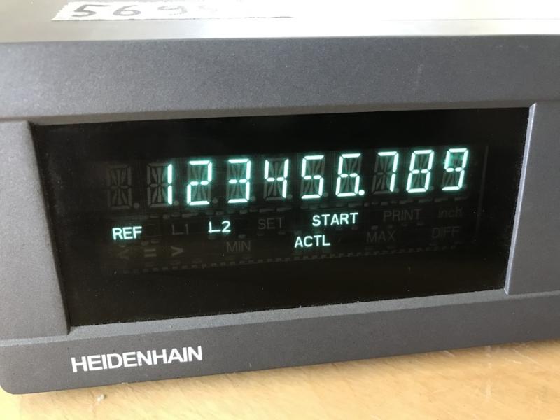 1 -Achsen Digitalanzeige, Positionsanzeige, Vor- Rückwärts- Zähler, Counter, Messwertanzeige