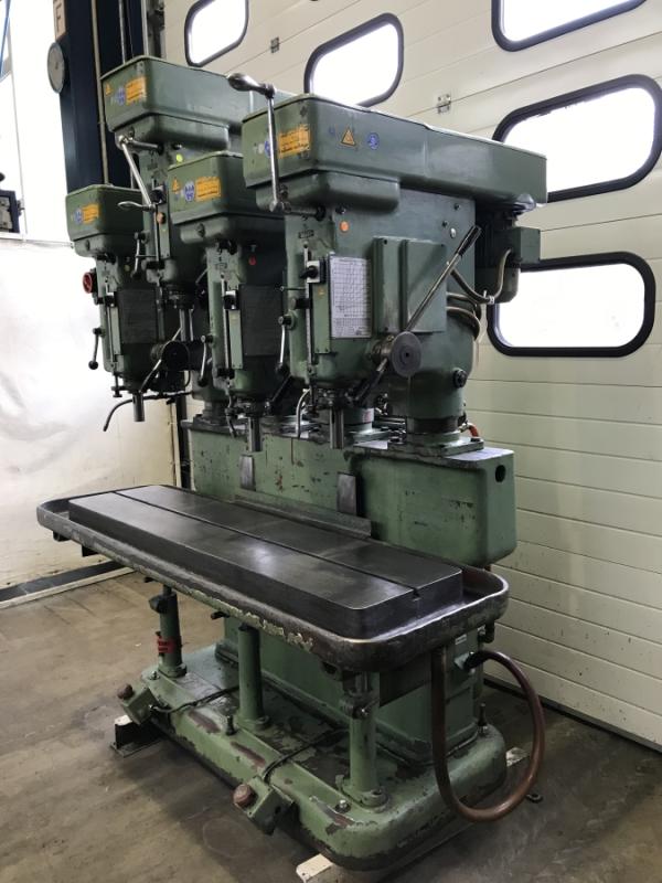 Reihenbohrmaschine mit 4 Stationen MK2