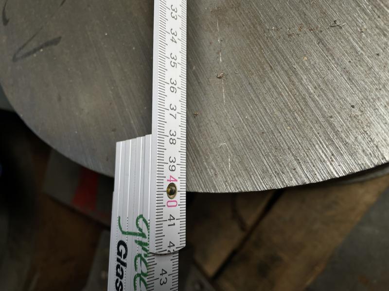 160 kg Werkzeugstahl, Kaltarbeitsstahl 1.2842, Rundmaterial, Wellenabschnitt Welle, Stahlklotz