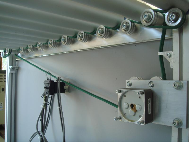 Rollenbahn aus Aluminium