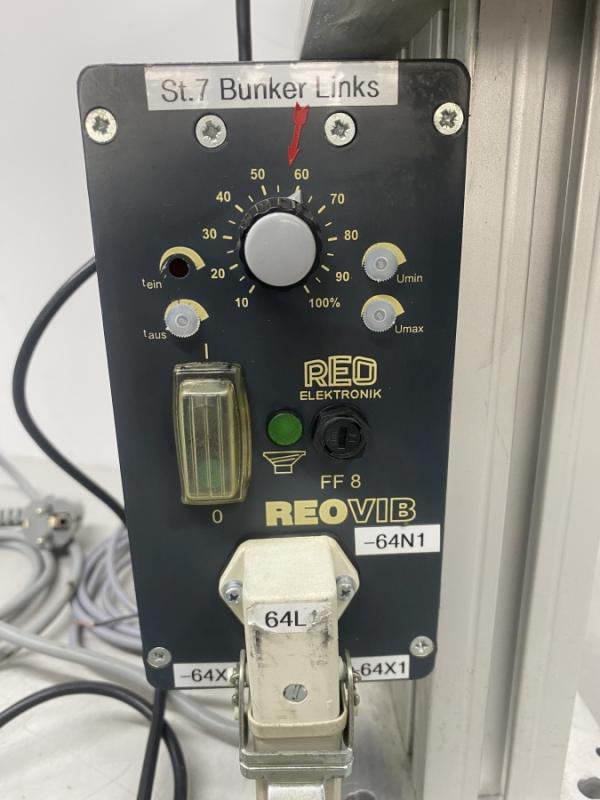 Vibrationsbunker, Dosierbunker, Vorratsbunker, Vibrations-Linearförderer
