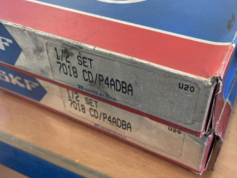 Spindellager B7018-CD/PA4DBA, Präzisionslager  --  90-140-24 Kugellager, Wälzlager