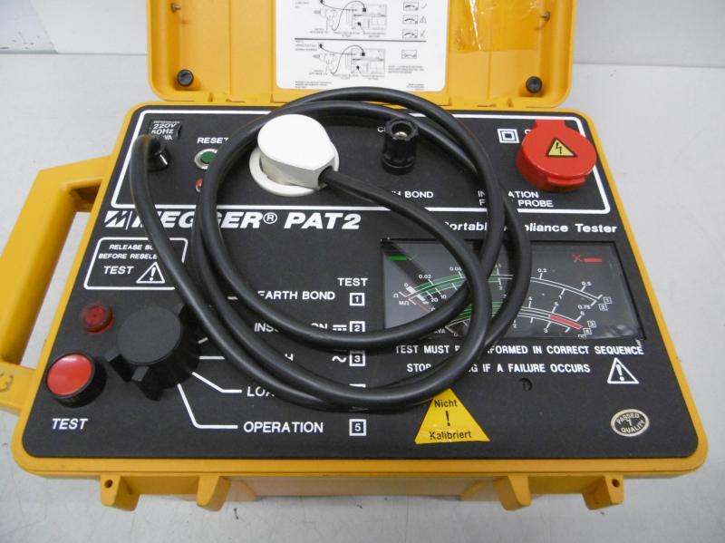 Tragbarer Gerätetester, Portable  Appliance Tester, Geräteprüfer, Isolationsprüfung