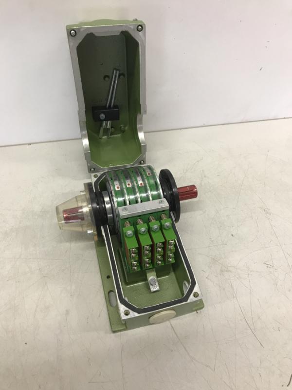 Nockenschaltwerk mit 4 Schaltspuren, Werkzeugüberwachung, Prozess-Überwachung