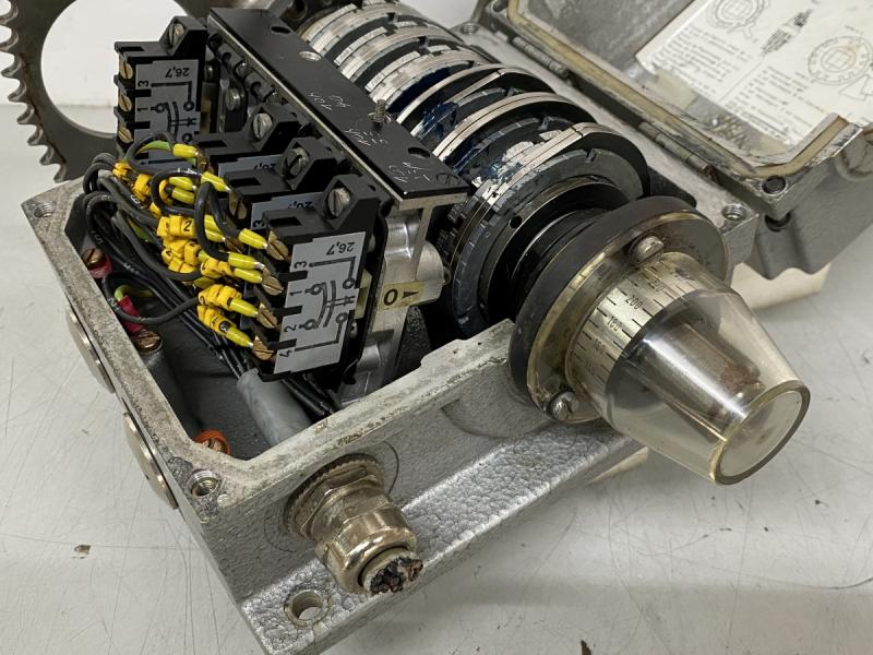 Nockenschaltwerk mit 6 Schaltspuren, Werkzeugüberwachung, Prozess-Überwachung