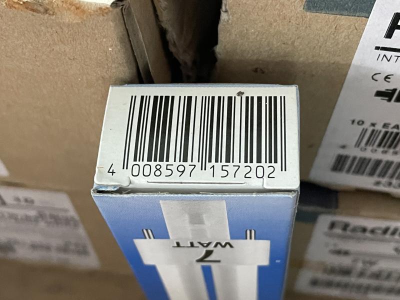 10 Stück Leuchtstoff Lampe, Birne, Glühbirne, Leuchtmittel, Leuchtstofflampe, Energiesparlampe