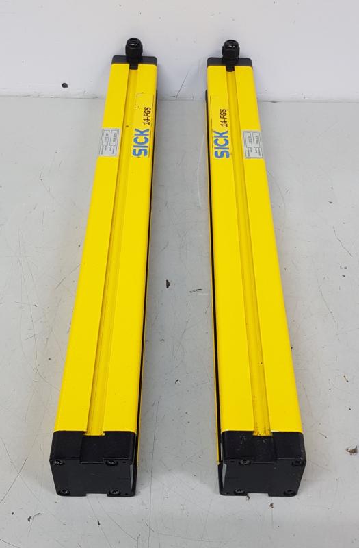 Mehrstrahl- Sicherheits- Lichtschranke, Lichtvorhang, Fingerschutz, Sender und Empfänger