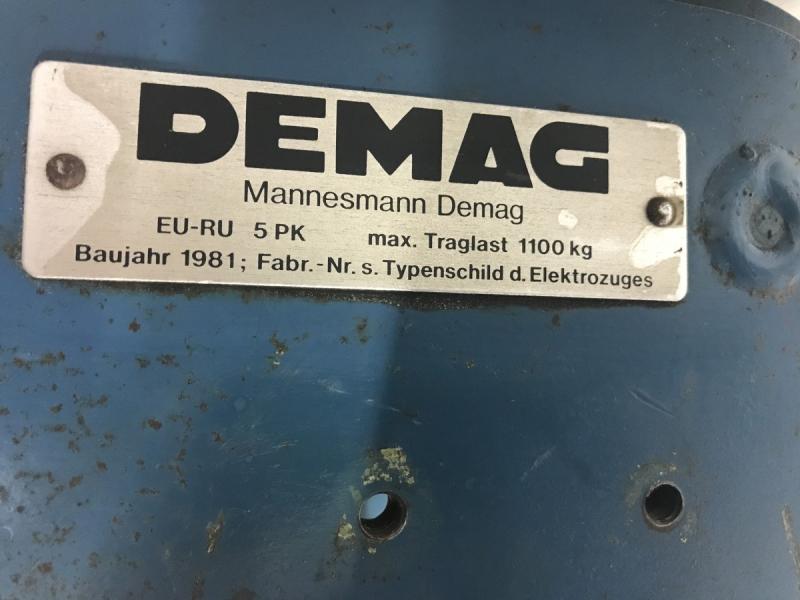 Elektrolaufwagen, Elektrofahrwerk für Kettenzug, Kran Laufkatze, Fahrwerk, Rollfahrwerk