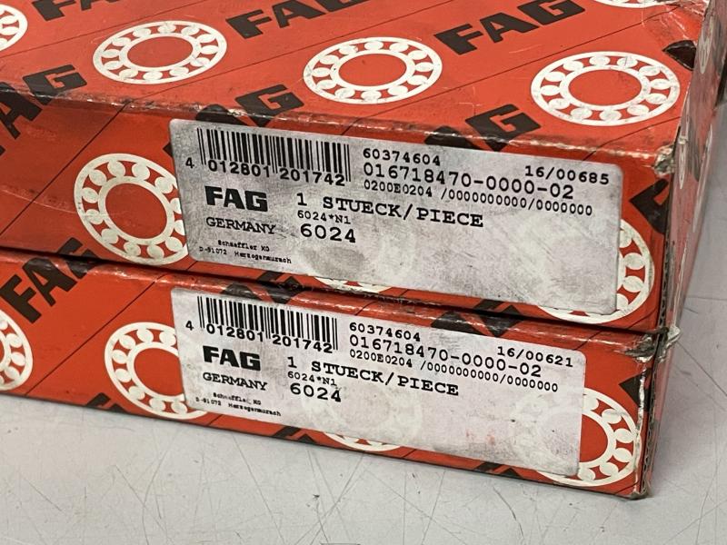 Rillenkugellager 6024, Wälzlager, Kugellager -- 120-180-28 offene Ausführung