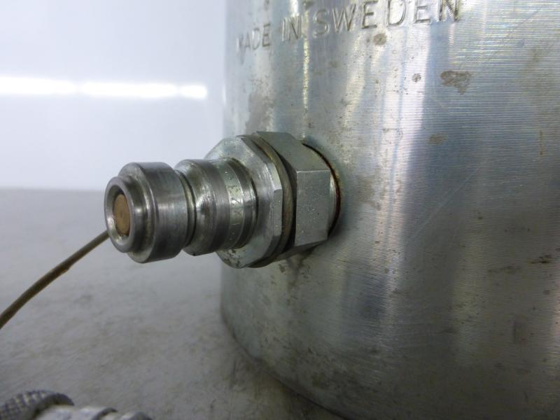 Einfachwirkender Hydraulikzylinder mit Federrückzug, Hydraulikstempel, Lukaszylinder, Maschinenheber