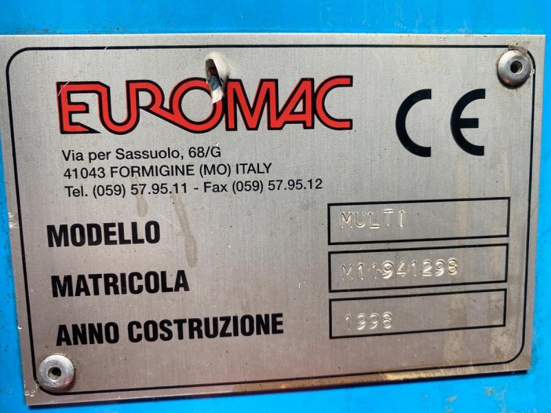 2 Stationen Ausklinkmaschine mit Winkelverstellung + Abkantmaschine, Gesenkbiegepresse