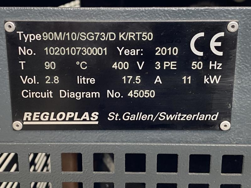 Universal Temperiergerät mit Elektroheizung und Anschlüssen für Fremdkühlung